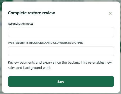 LinkDesk Complete restore review — sample feature-tour interface